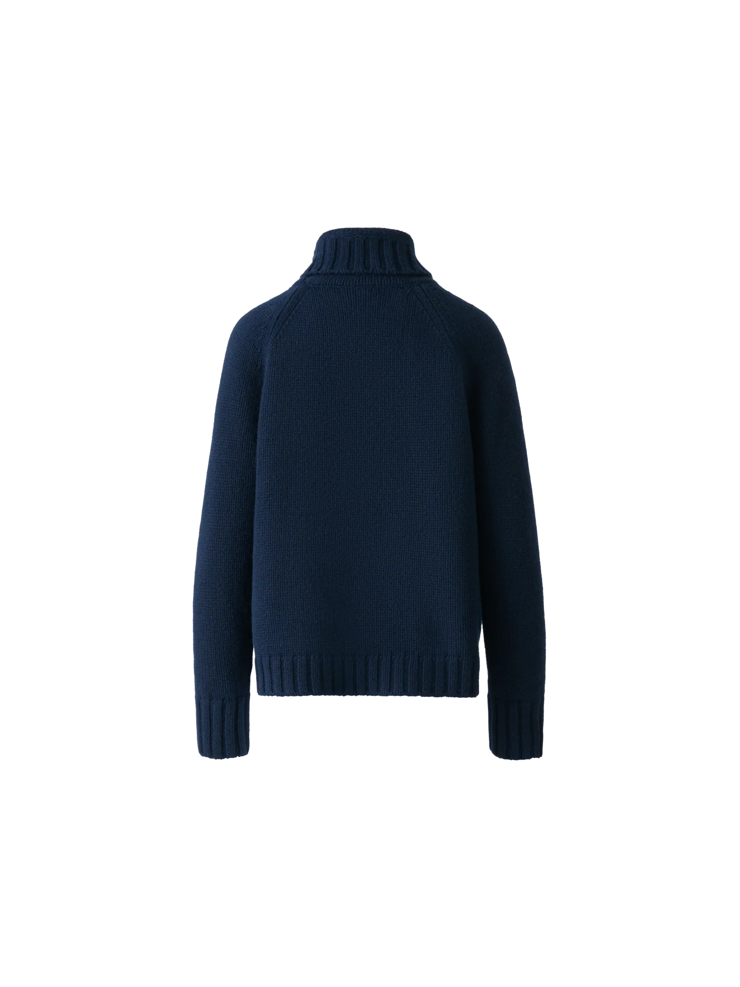 Boxy Cashmere Turtle Neck Sweater - Image 3