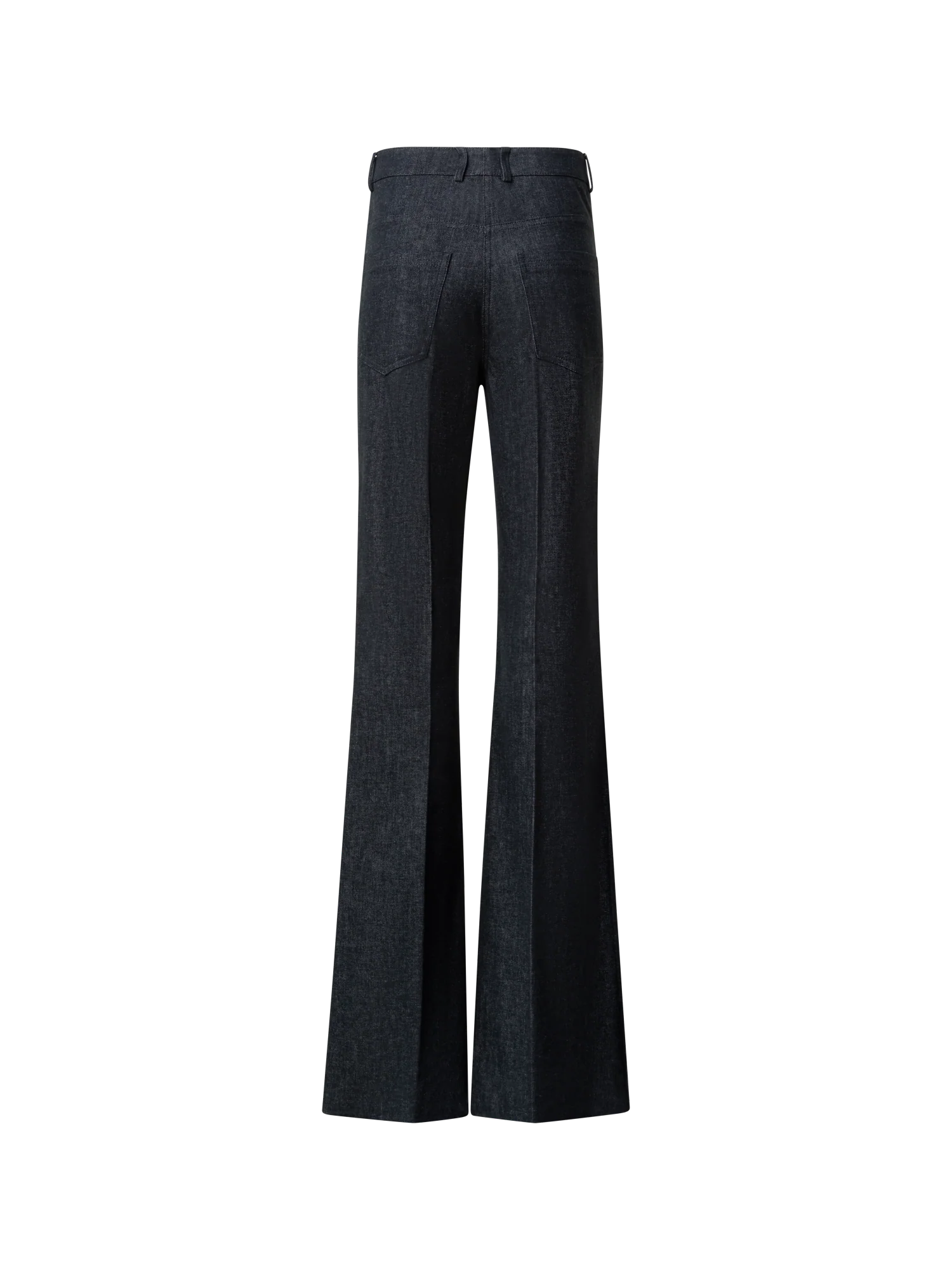 Bootcut Cotton Denim Stretch Pants - Image 3