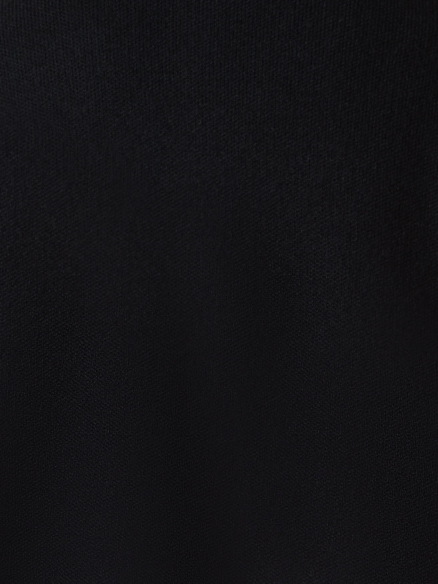 Cropped Cashmere Piqué Cardigan with Zip - Image 5