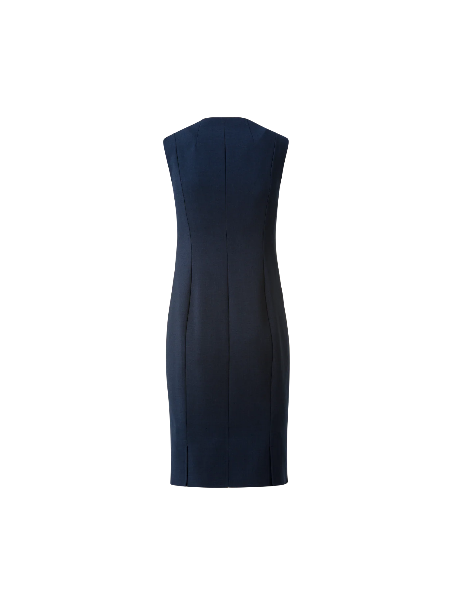 Sleeveless Sheath Dress from Wool Double-Face - Image 3