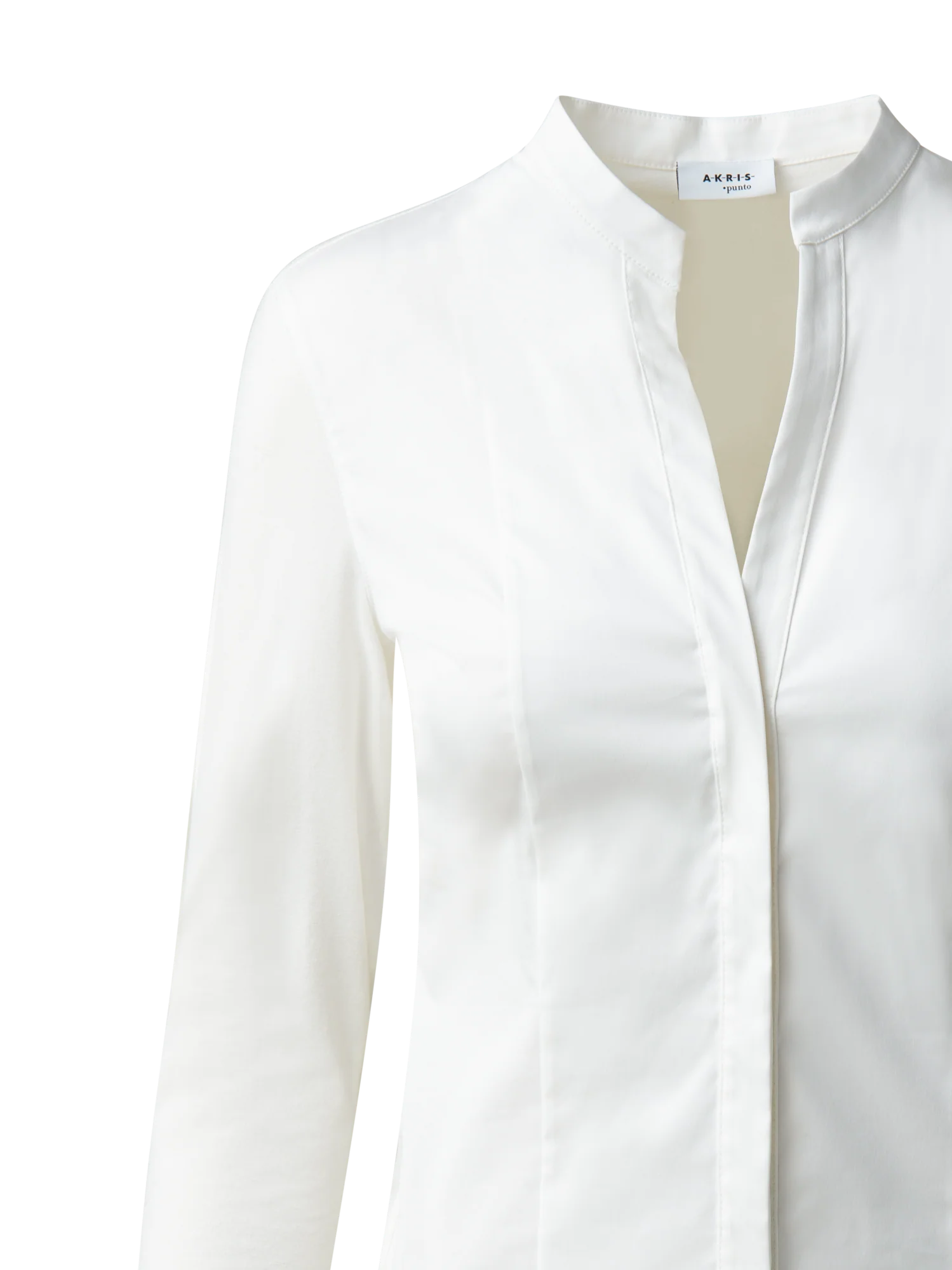 Fabric-mix Blouse - Image 3