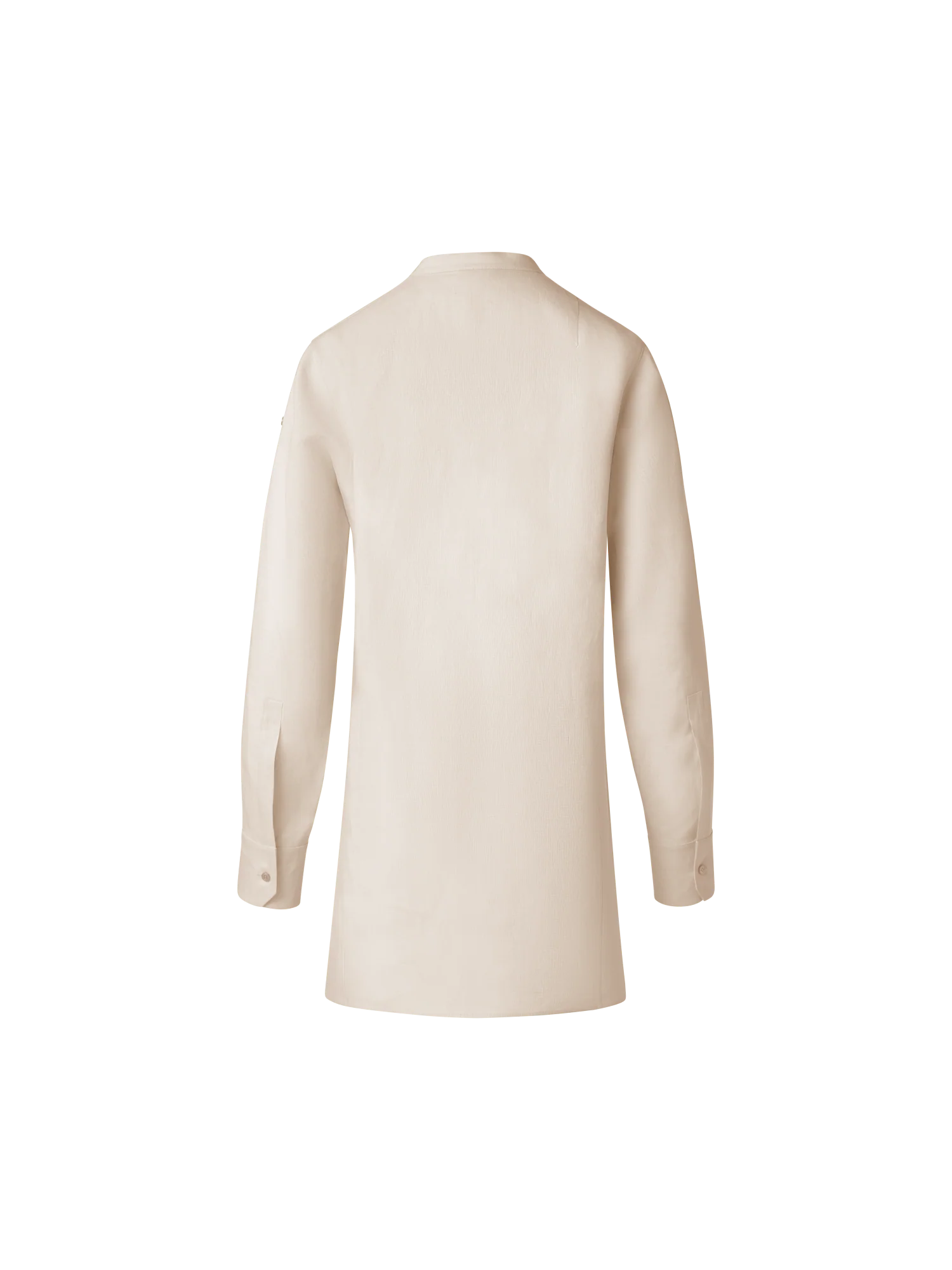 Oversized Tunic Blouse in Linen - Image 3