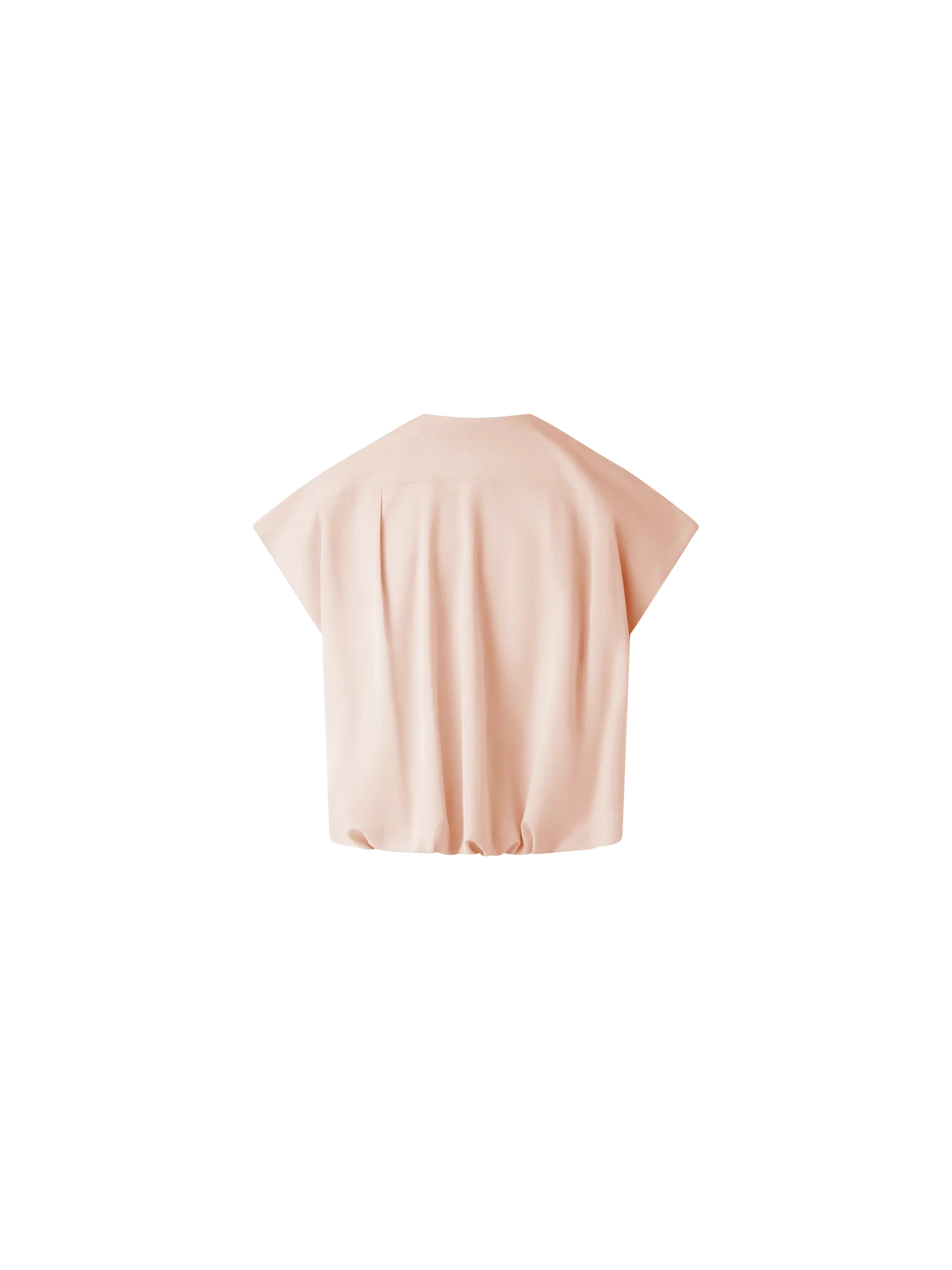 Sleeveless Cotton Voile Blouse - Image 3