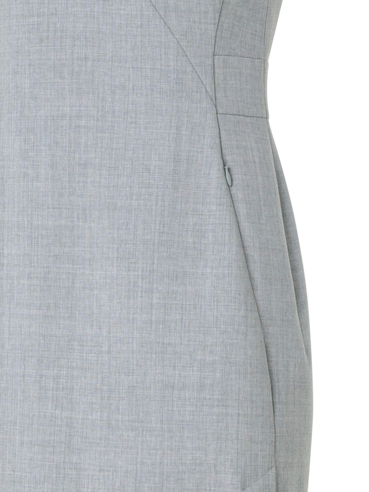 Sleeveless Wool Double-Face Sheath Dress - Image 5