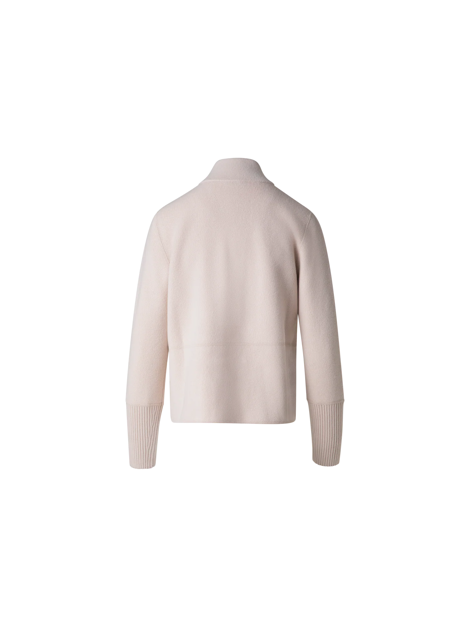 Stand Up Collar Cardigan in Cashmere - Image 4