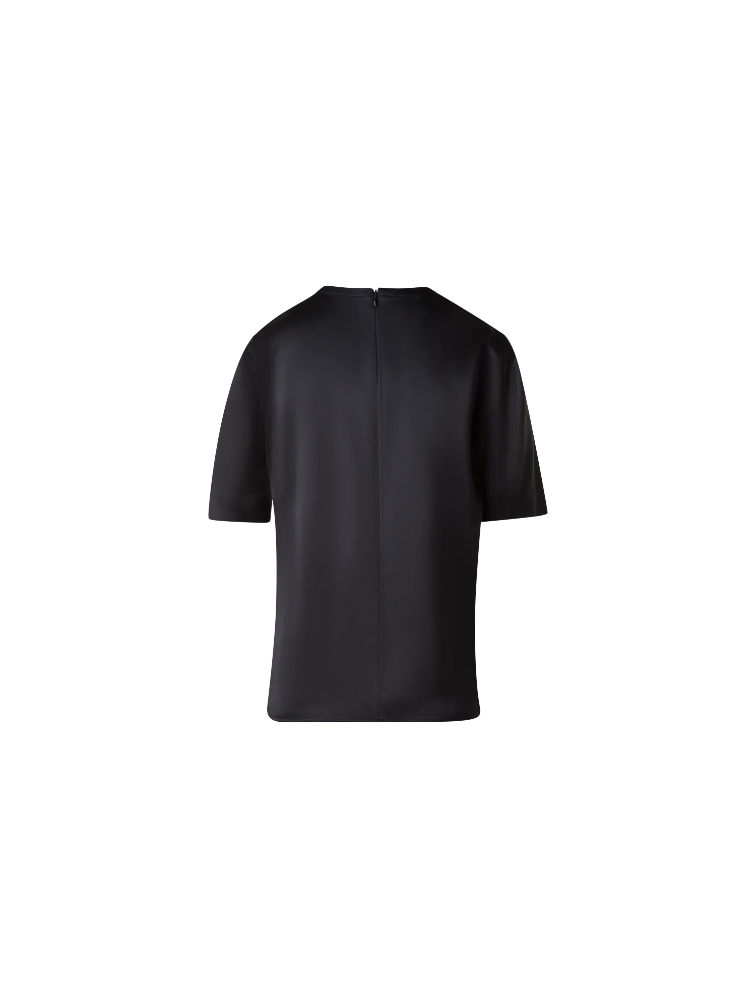 T-Shirt Blouse in Silk Satin - Image 3