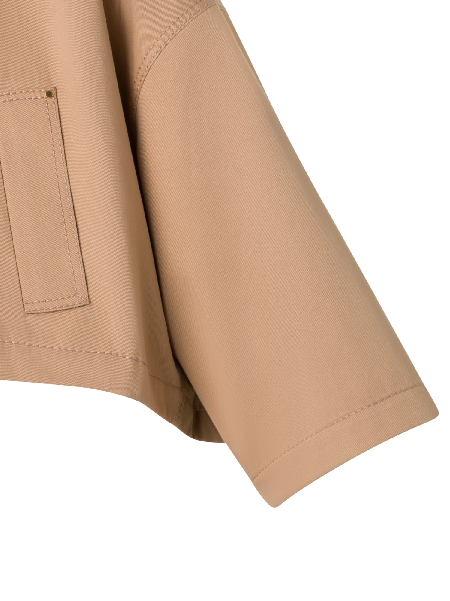 Water-Repellent Cotton Gabardine Jacket - Image 3